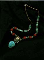 Copan turquoise necklace